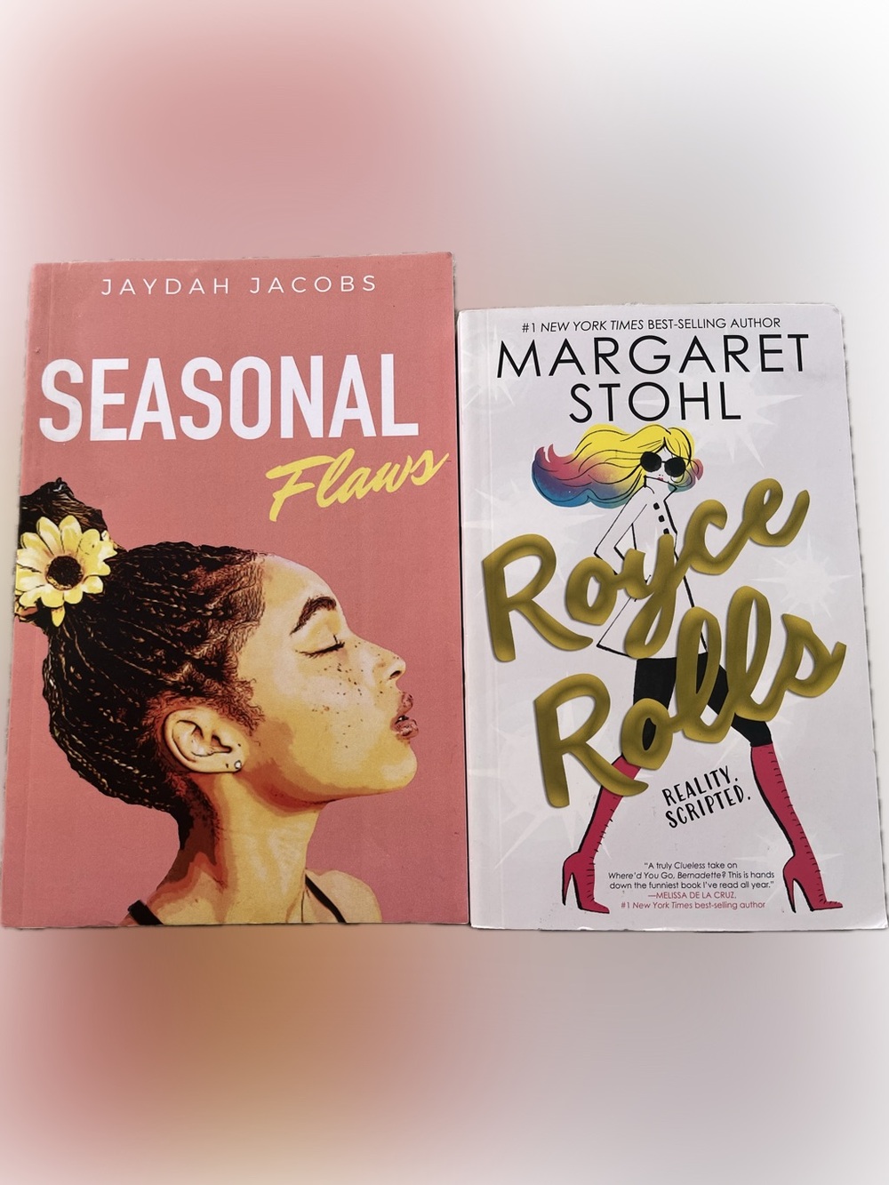 [BUNDLE] 2 Books:  Seasonal Flaws by Jayda Jacob’s & Royce Rolls by Marg. Stohl